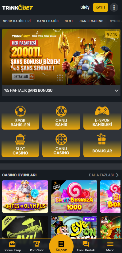 Trinkbet